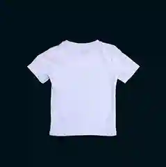 Белый футболка детская