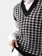 Черный жилет женский, oversize