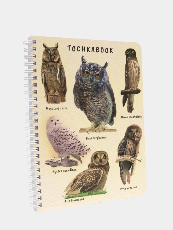 Блокнот в точку А5 Tochkabook, на спирали