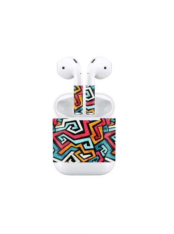 Наклейка для наушников Apple Airpods 1, 2