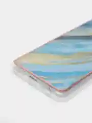 Лазурный чехол Xiaomi Redmi 9, Сяоми Редми 9 силиконовый с мраморным рисунком