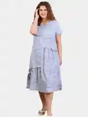 Платье женское, хлопок, большие размеры