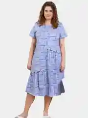 Платье женское, хлопок, большие размеры