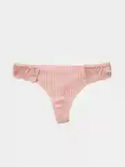 Коралловый меланж трусы женские, стринги