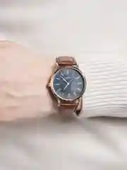Коричневый часы мужские наручные