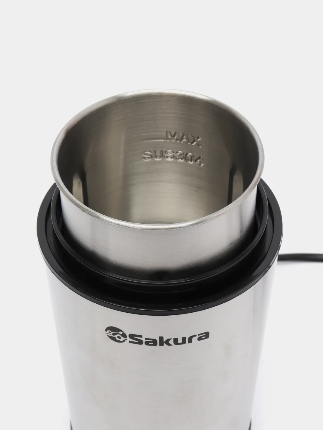 Серый меланж кофемолка Sakura SA-6173S, 250Вт