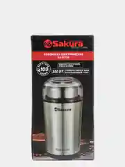 Серый меланж кофемолка Sakura SA-6173S, 250Вт