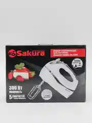 Белый миксер Sakura SA-6309W, 300Вт