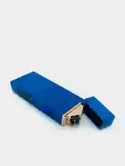 Синий зажигалка электронная металлическая USB зажигалка плазменная спираль зажигалка электронная
