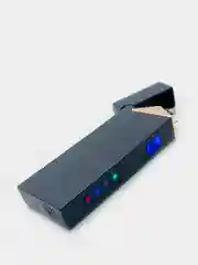 Черный зажигалка электронная металлическая USB зажигалка плазменная спираль зажигалка электронная