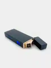 Черный зажигалка электронная металлическая USB зажигалка плазменная спираль зажигалка электронная