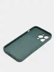 Тёмно-зелёный чехол для iPhone 11, 13, 12, Pro, Max, Mini, защита камеры, бархатный