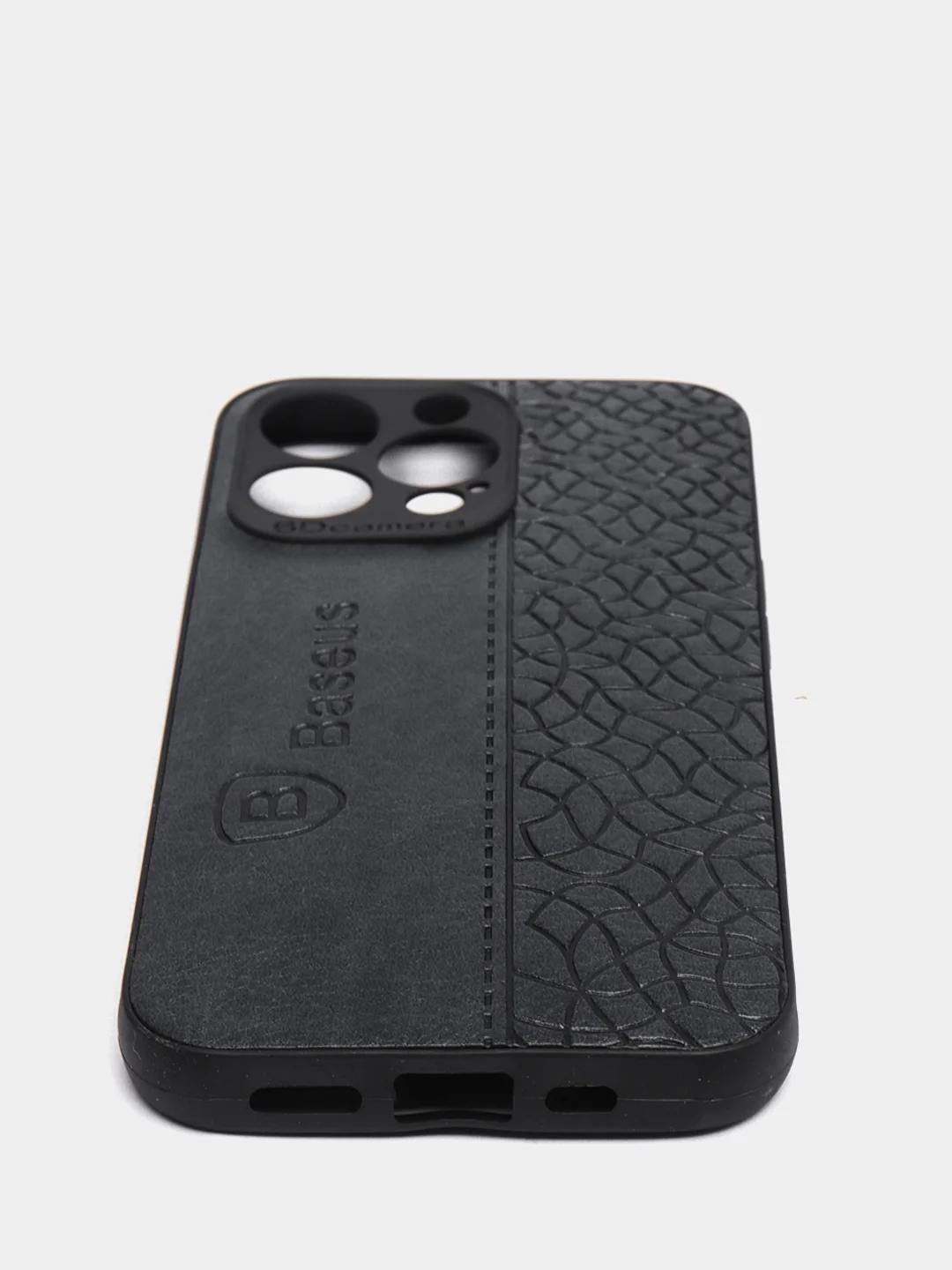 Индиго чехол iPhone 13, 13 Pro, 13 Pro Max из экокожи Baseus