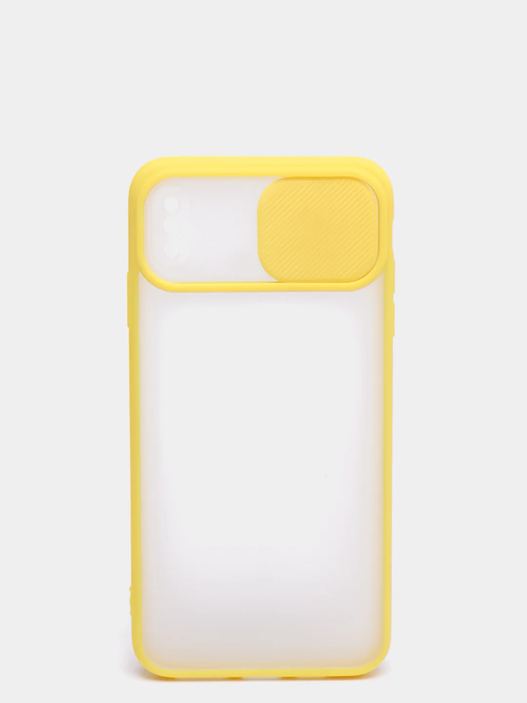 Желтый чехол с защитой для камеры на iPhone (Айфон) 6 Plus, 7, XS, 11 Pro Max, 12 mini, 13 Pro