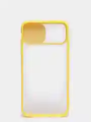 Желтый чехол с защитой для камеры на iPhone (Айфон) 6 Plus, 7, XS, 11 Pro Max, 12 mini, 13 Pro