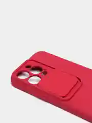 Бордовый чехол для iPhone 11, 13, 12, Pro, Max, Mini, защита камеры, бархатный
