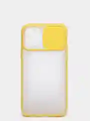 Желтый чехол с защитой для камеры на iPhone (Айфон) 6 Plus, 7, XS, 11 Pro Max, 12 mini, 13 Pro