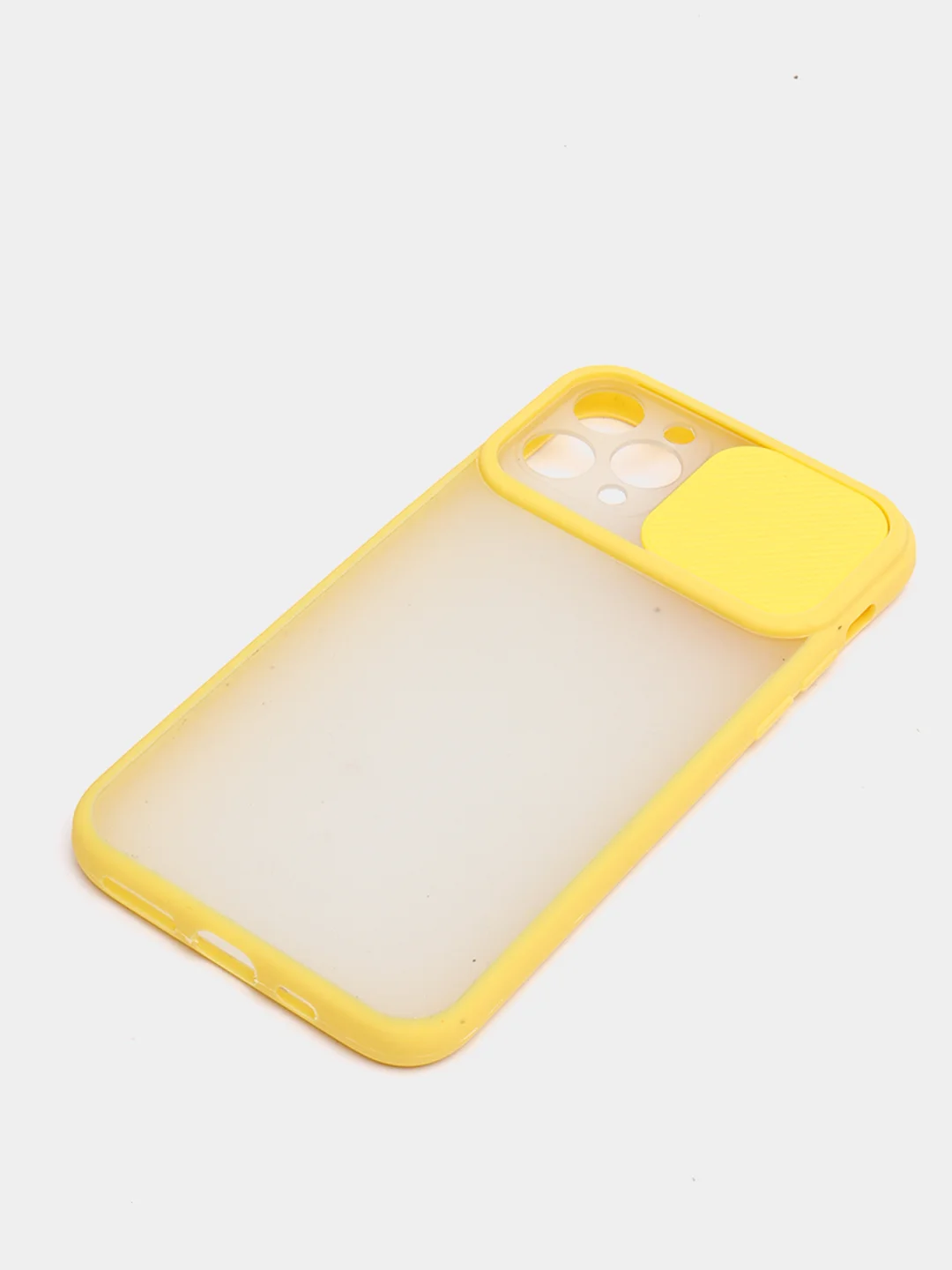 Желтый чехол с защитой для камеры на iPhone (Айфон) 6 Plus, 7, XS, 11 Pro Max, 12 mini, 13 Pro
