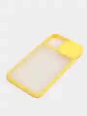 Желтый чехол с защитой для камеры на iPhone (Айфон) 6 Plus, 7, XS, 11 Pro Max, 12 mini, 13 Pro