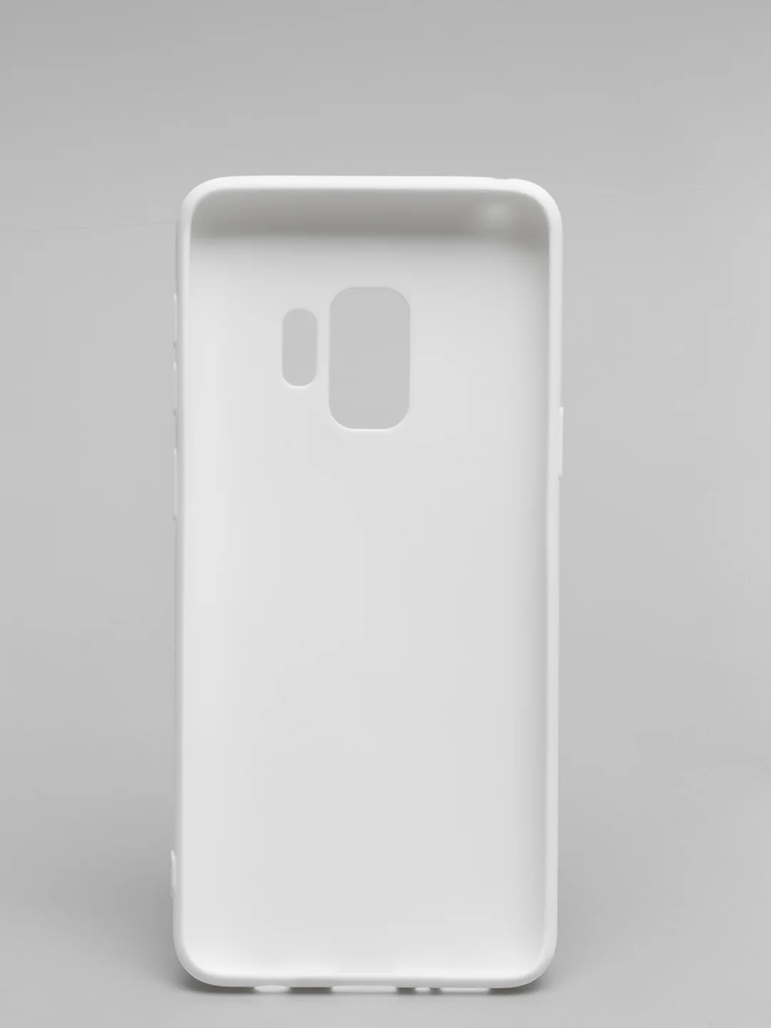 Белый чехол на Samsung (Самсунг) S8, S9, S9 plus, S10, S10 plus, S10e
