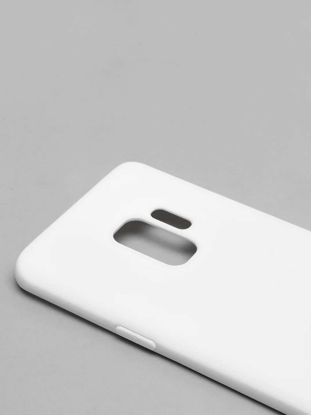 Белый чехол на Samsung (Самсунг) S8, S9, S9 plus, S10, S10 plus, S10e