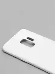 Белый чехол на Samsung (Самсунг) S8, S9, S9 plus, S10, S10 plus, S10e
