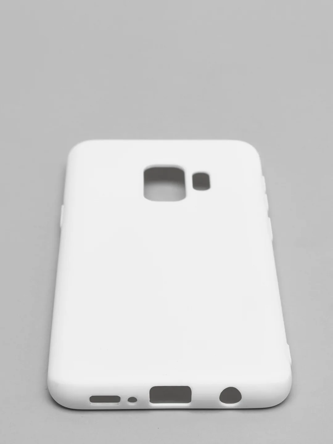 Белый чехол на Samsung (Самсунг) S8, S9, S9 plus, S10, S10 plus, S10e