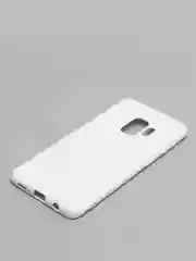 Белый чехол на Samsung (Самсунг) S8, S9, S9 plus, S10, S10 plus, S10e