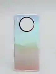Бирюзовый чехол Honor 50 Lite, Huawei Nova 8i, Хонор 50 Лайт, твердый прозрачный с рисунком