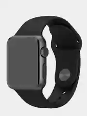 Тёмно-серый силиконовый ремешок для Apple Watch X22 PRO М36 М16 М26 Х7 38/40/42/44