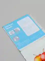 Лесной зеленый интерьерная наклейка на стену, кафель, дверь, окно термостойкая жироотталивающая, 75x45 см
