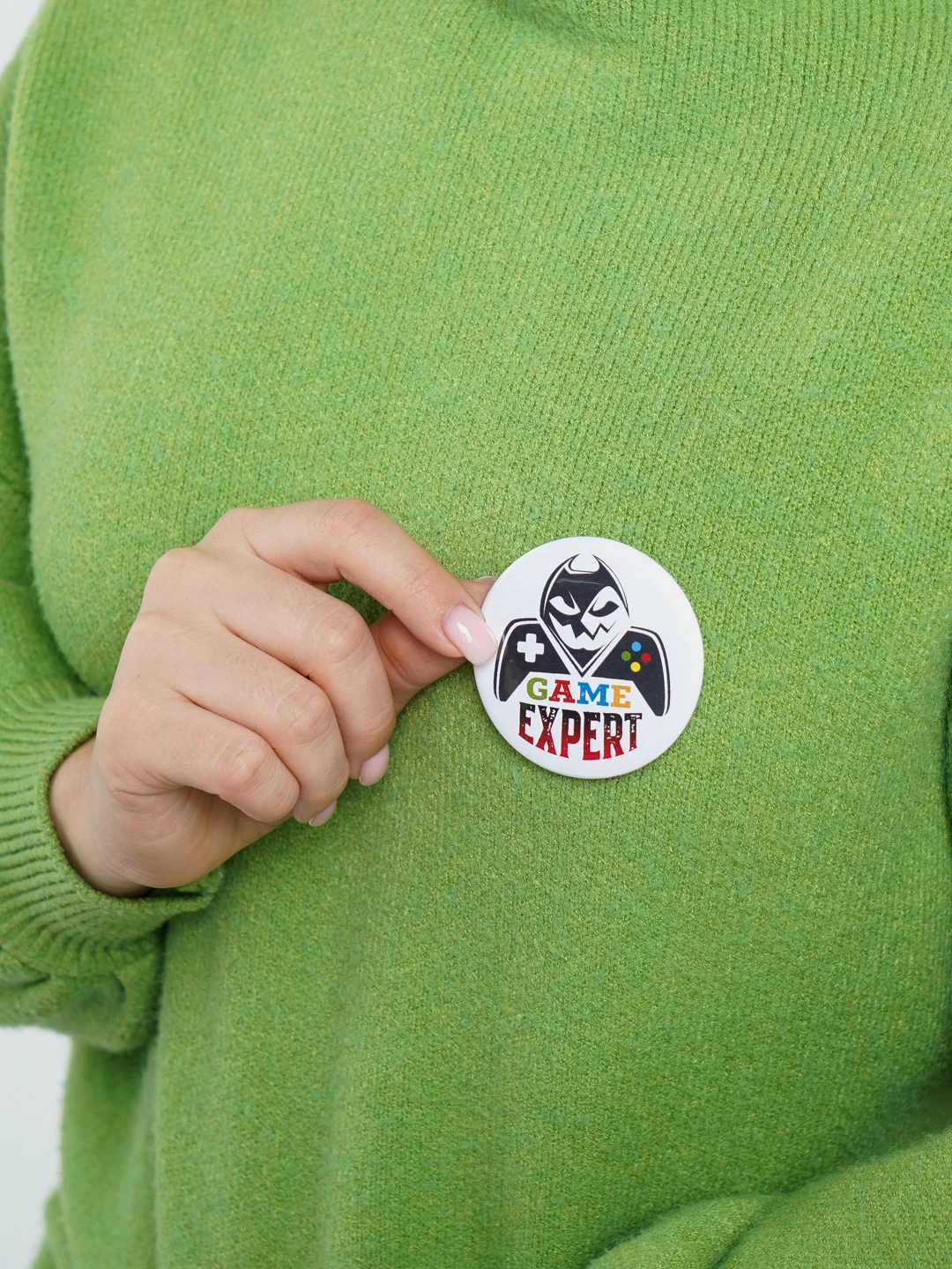 Значок "Game Expert", 56 мм