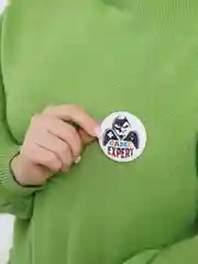 Значок "Game Expert", 56 мм