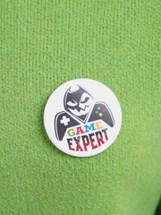 Значок "Game Expert", 56 мм