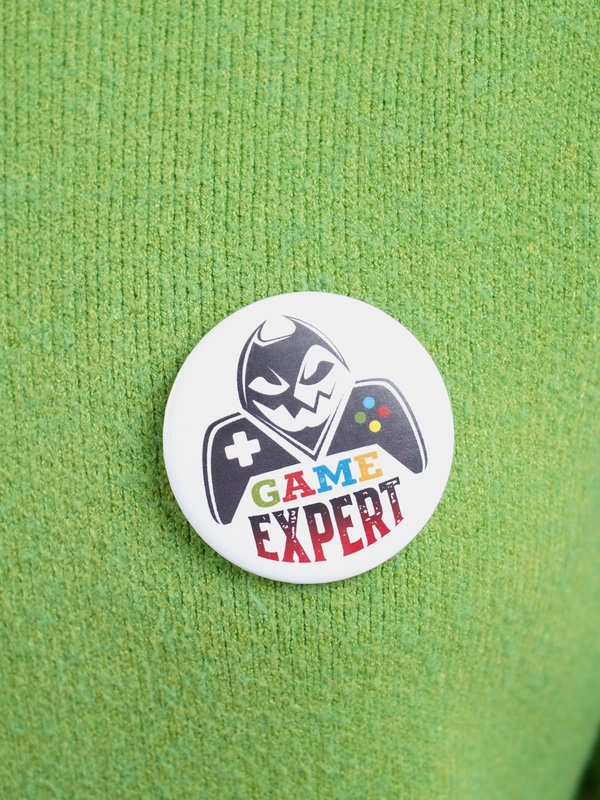 Значок "Game Expert", 56 мм