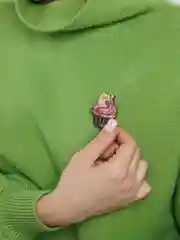 Брошь "Кекс"
