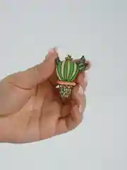Брошь "Кактус"