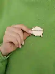Серый деревянные значки "Юрист"