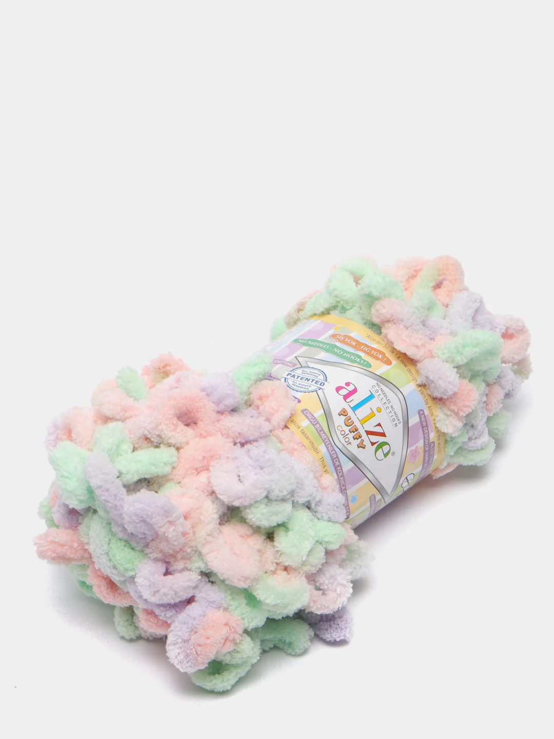 Пастельно-коралловый пряжа Alize Puffy Color