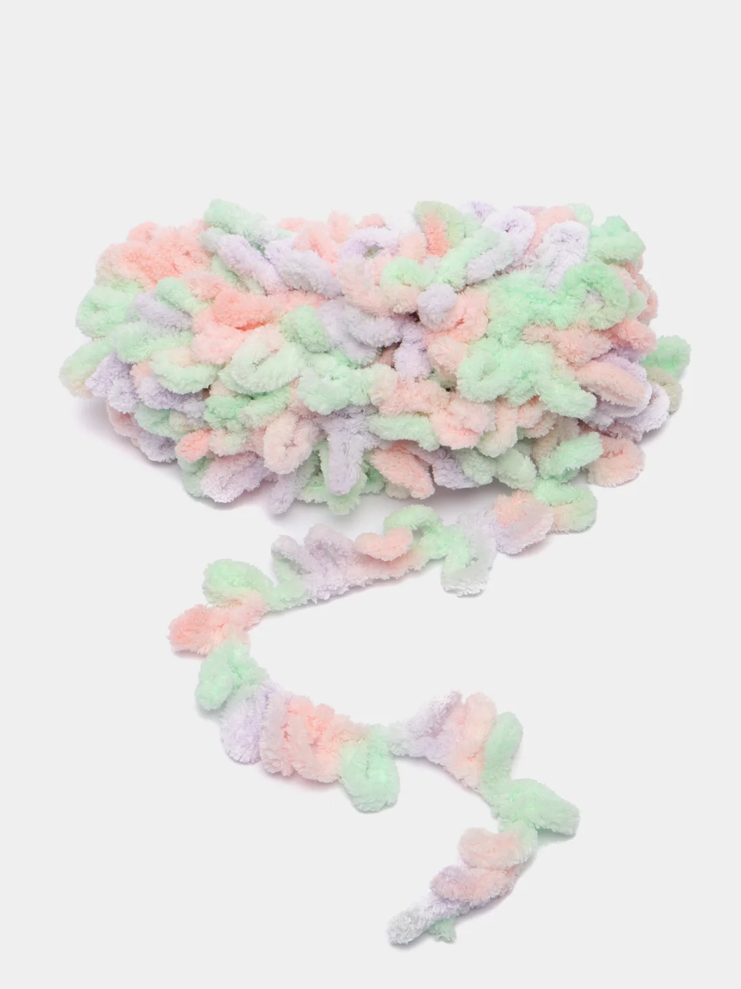 Пастельно-коралловый пряжа Alize Puffy Color