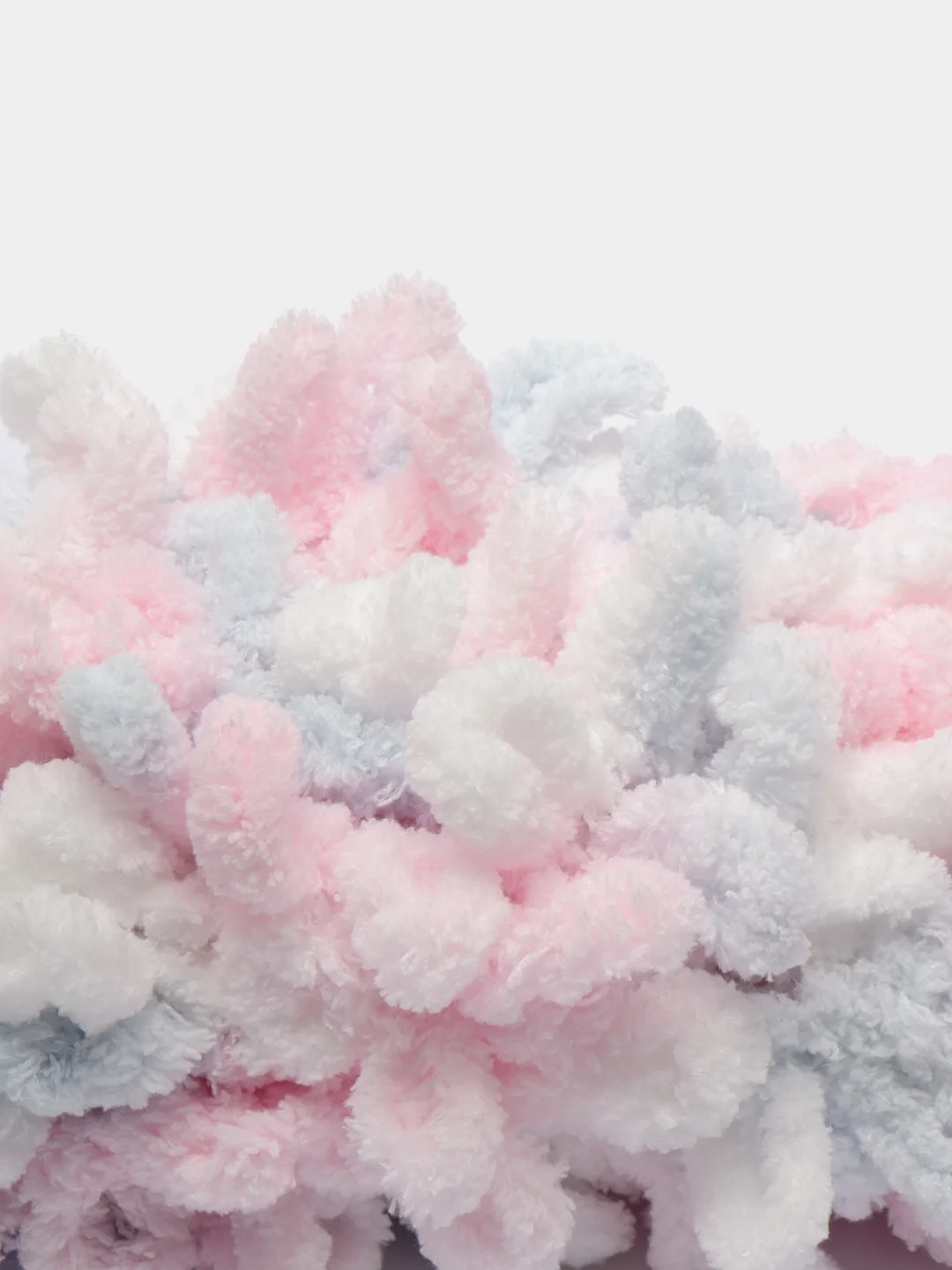 Серый металлик пряжа Alize Puffy Color