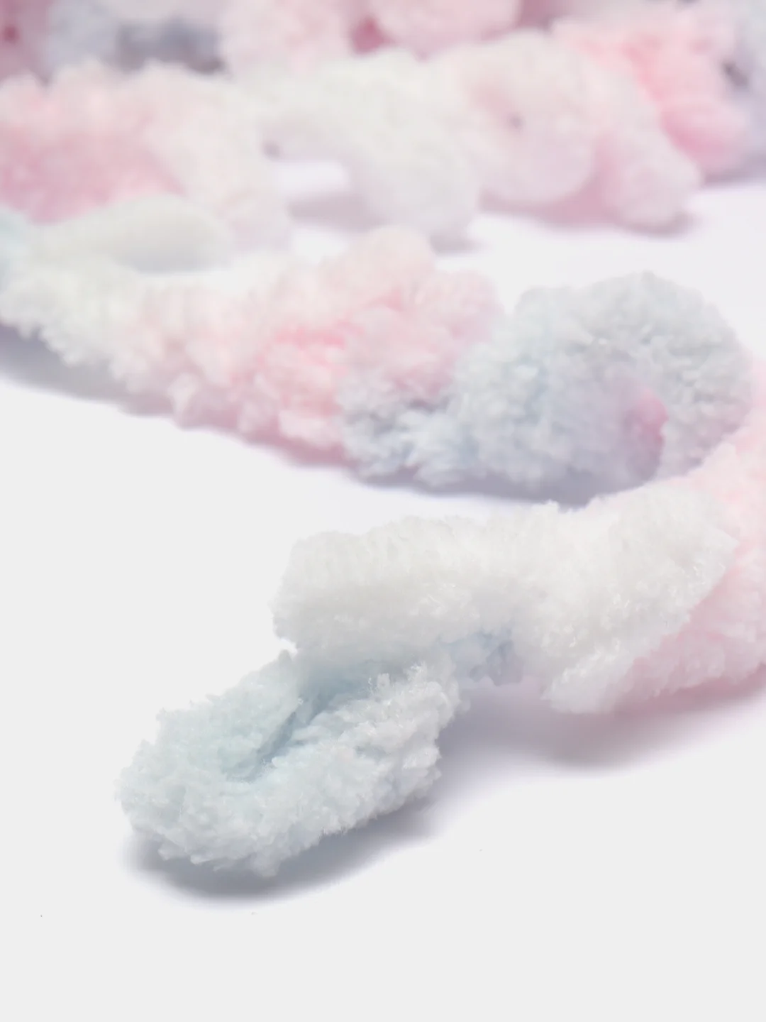 Серый металлик пряжа Alize Puffy Color
