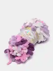 Фиолетовый пряжа Alize Puffy Color