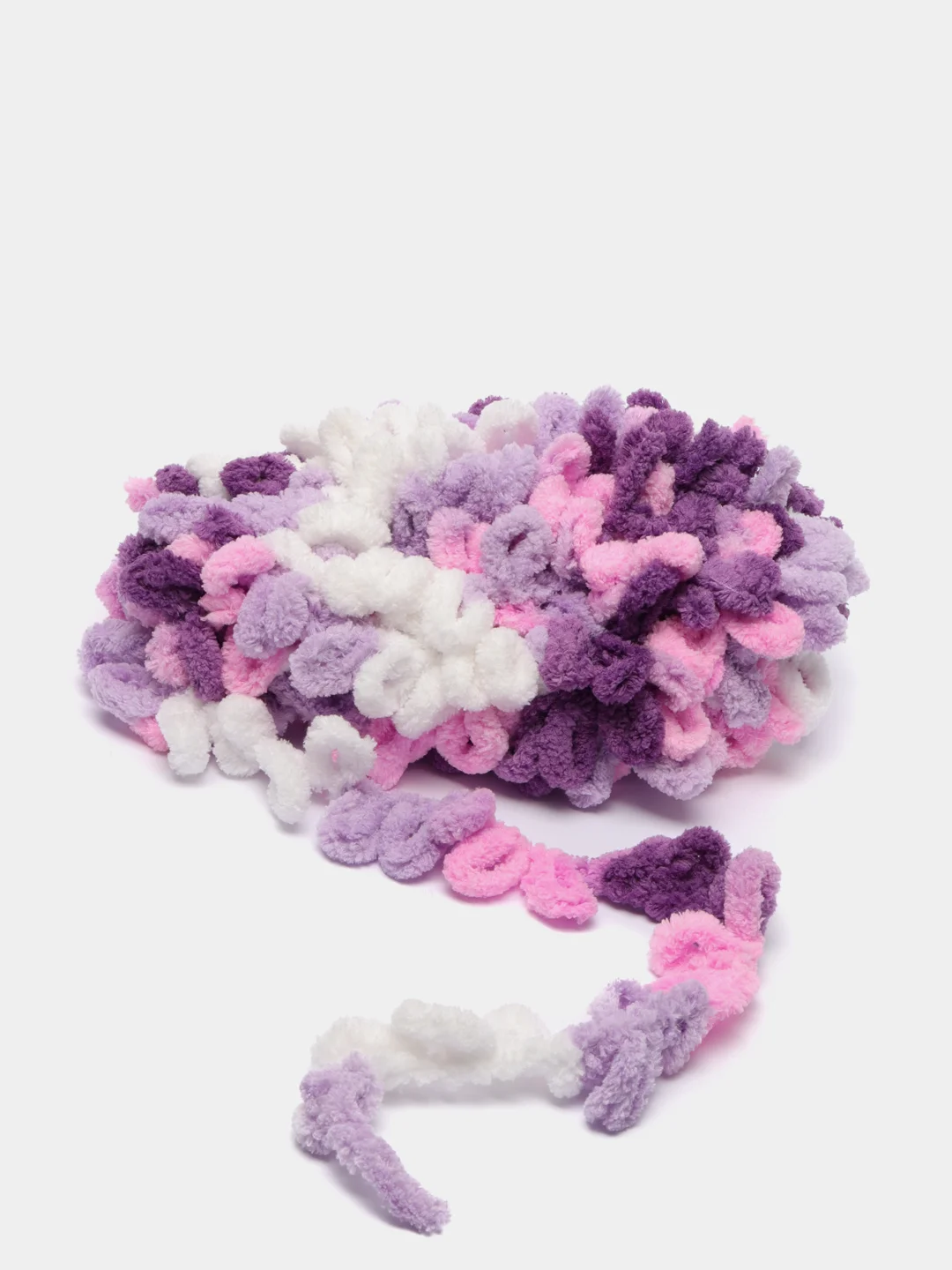 Фиолетовый пряжа Alize Puffy Color