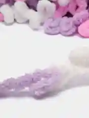 Фиолетовый пряжа Alize Puffy Color