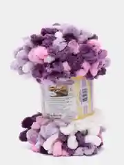 Фиолетовый пряжа Alize Puffy Color