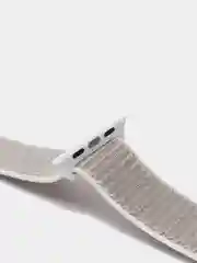Серебряный нейлоновый ремешок для Apple Watch