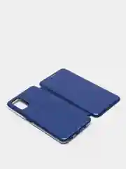Синий чехол-книжка Samsung Galaxy A03S (Самсунг Галакси А03С)