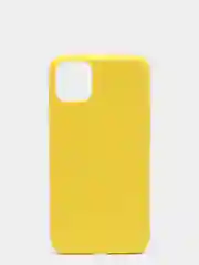 Желтый чехол для Apple iPhone 11 Pro Max силиконовый
