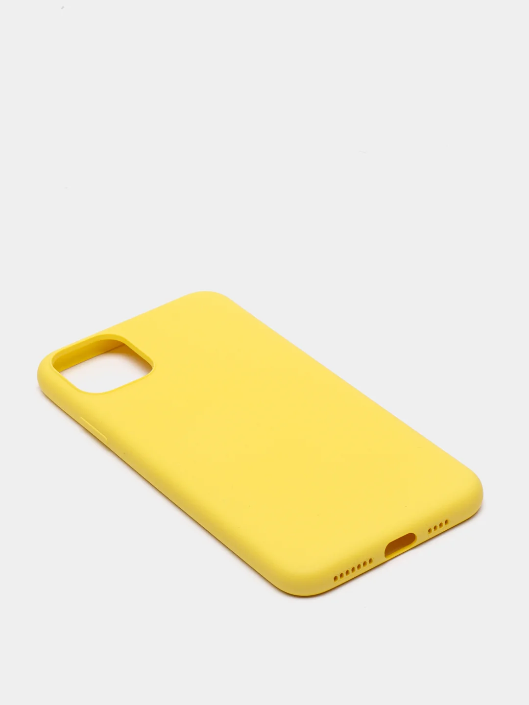 Желтый чехол для Apple iPhone 11 Pro Max силиконовый